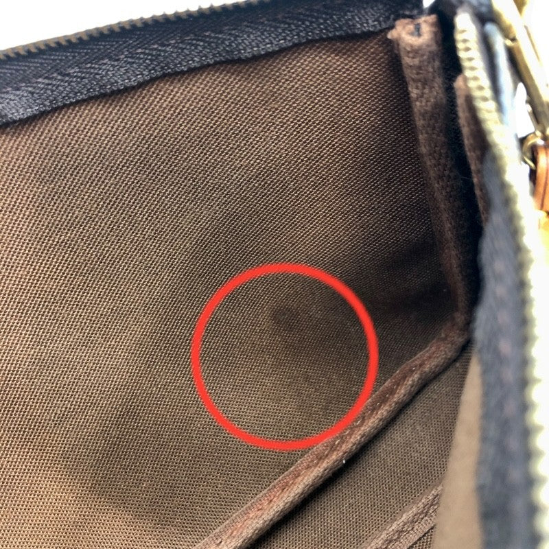 ルイ・ヴィトン LOUIS VUITTON ポシェット・アクセソワール M51980 ブラウン×GD金具 モノグラムPVC/レザー レディース ハンドバッグ