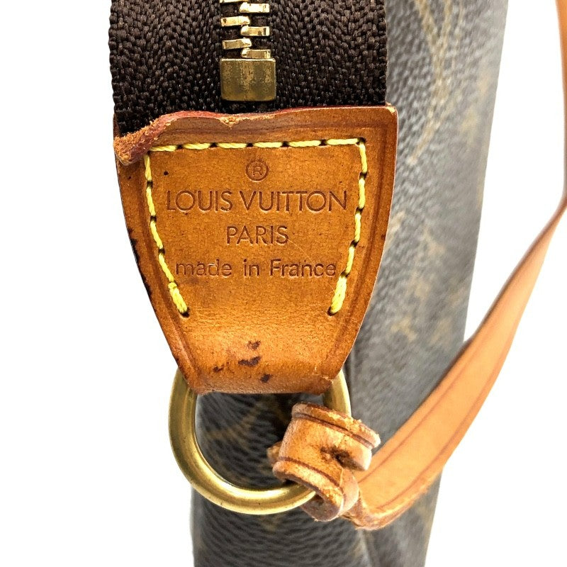 ルイ・ヴィトン LOUIS VUITTON ポシェット・アクセソワール M51980 ブラウン×GD金具 モノグラムPVC/レザー レディース ハンドバッグ