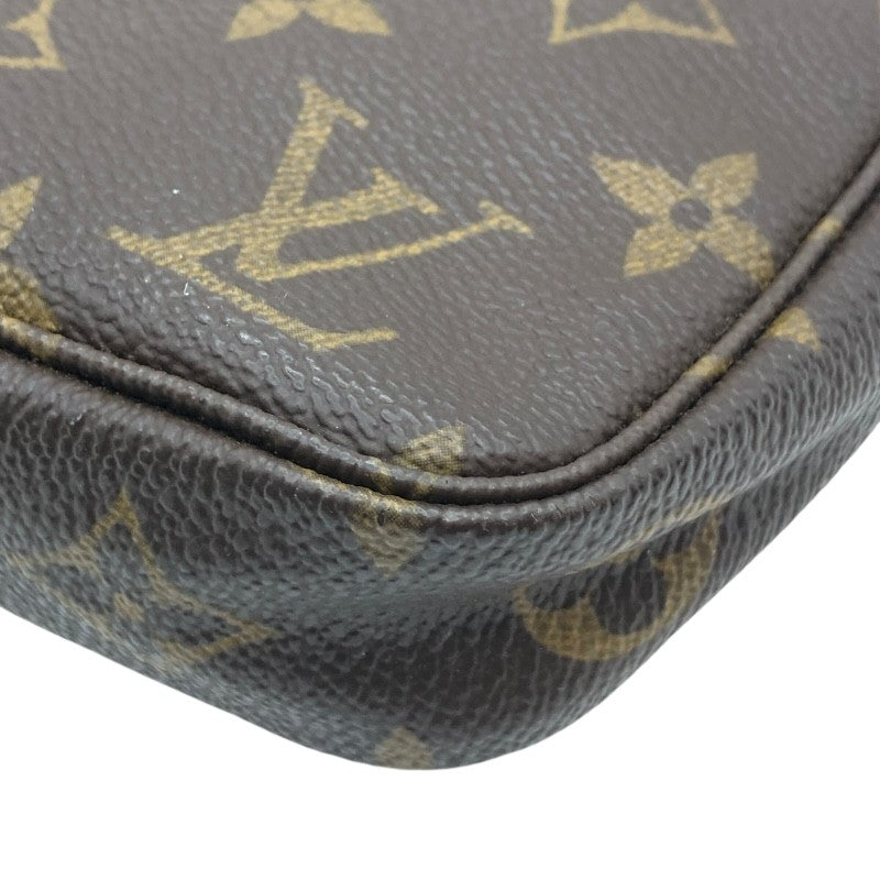 ルイ・ヴィトン LOUIS VUITTON ポシェット・アクセソワール M51980 ブラウン×GD金具 モノグラムPVC/レザー レディース ハンドバッグ