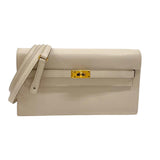 エルメス HERMES ケリートゥーゴー Y刻 クレ ゴールド金具 エプソン レディース ショルダーバッグ クラッチバッグ