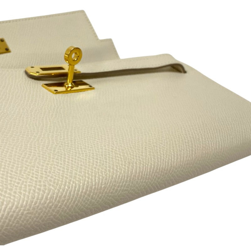 エルメス HERMES ケリートゥーゴー Y刻 クレ ゴールド金具 エプソン レディース ショルダーバッグ クラッチバッグ