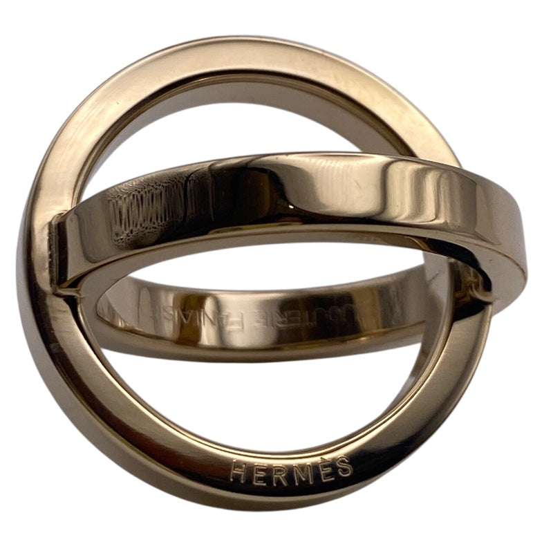 エルメス HERMES スカーフリング コスモス ゴールド メタル レディース スカーフリング