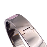 エルメス HERMES クリッククラックPM ピンク/シルバー エナメル・メタル アクセサリー