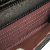 シャネル CHANEL マトラッセ チェーンウォレット AP0250 ブラック ゴールド金具 キャビアスキン レディース ショルダーバッグ クラッチバッグ