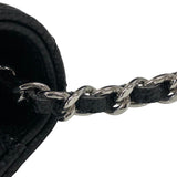 シャネル CHANEL マトラッセ チェーンウォレット AP0250 ブラック シルバー金具 キャビアスキン レディース ショルダーバッグ