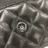 シャネル CHANEL マトラッセ チェーンウォレット AP0250 ブラック シルバー金具 キャビアスキン レディース ショルダーバッグ