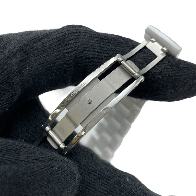 シャネル CHANEL J12 グラフィティ 33MM 世界1200本限定 H5239 ホワイト セラミック/SS レディース 腕時計