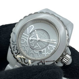 シャネル CHANEL J12 グラフィティ 33MM 世界1200本限定 H5239 ホワイト セラミック/SS レディース 腕時計