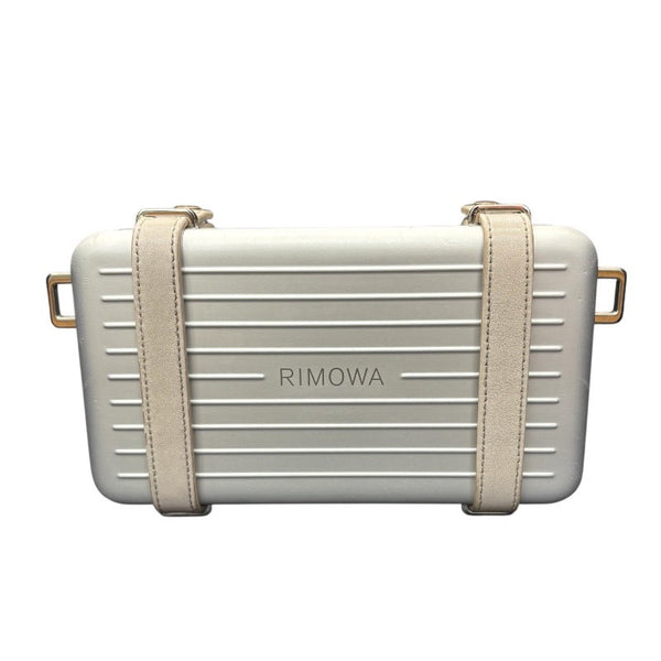 クリスチャン・ディオール Christian Dior パーソナルクラッチ RIMOWA 2DRCA295YWT シルバー アルミ メンズ ショルダーバッグ