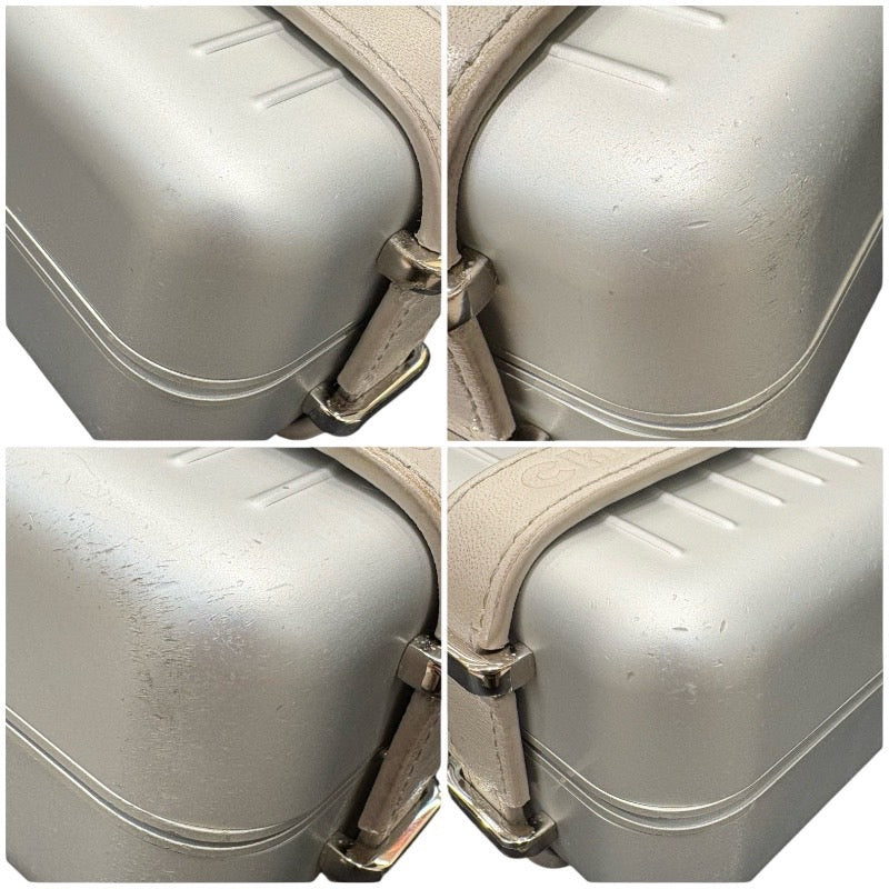 クリスチャン・ディオール Christian Dior パーソナルクラッチ RIMOWA 2DRCA295YWT シルバー アルミ メンズ ショルダーバッグ