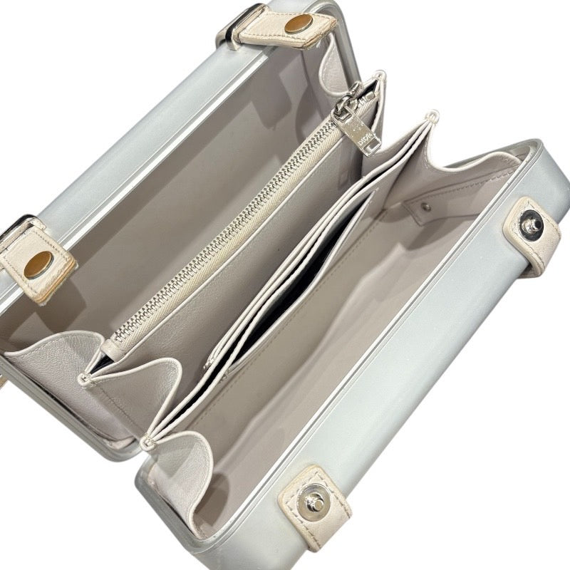 クリスチャン・ディオール Christian Dior パーソナルクラッチ RIMOWA 2DRCA295YWT シルバー アルミ メンズ ショルダーバッグ