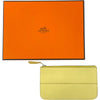 エルメス HERMES ドゴンGM T刻 ジョーヌプッサン SV金具 スイフト レディース 長財布