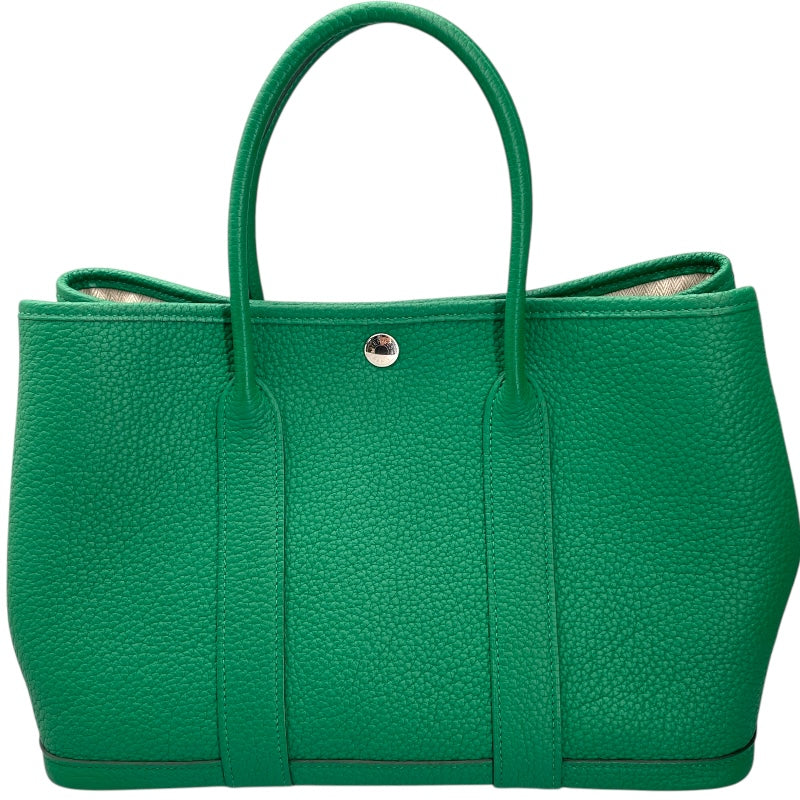 エルメス HERMES ガーデンパーティTPM A刻印 ヴェールヴェルティゴ SV金具 ネゴンダ レディース ハンドバッグ