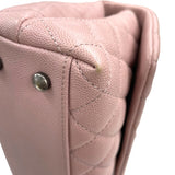 シャネル CHANEL ココハンドルXS A92990 23番台 ピンク SV金具 キャビアスキン レディース ショルダーバッグ