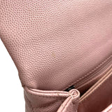 シャネル CHANEL ココハンドルXS A92990 23番台 ピンク SV金具 キャビアスキン レディース ショルダーバッグ