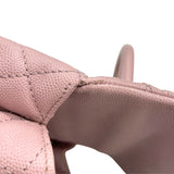 シャネル CHANEL ココハンドルXS A92990 23番台 ピンク SV金具 キャビアスキン レディース ショルダーバッグ