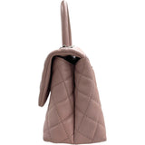 シャネル CHANEL ココハンドルXS A92990 23番台 ピンク SV金具 キャビアスキン レディース ショルダーバッグ