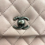 シャネル CHANEL ココハンドルXS A92990 23番台 ピンク SV金具 キャビアスキン レディース ショルダーバッグ