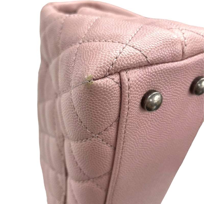 シャネル CHANEL ココハンドルXS A92990 23番台 ピンク SV金具 キャビアスキン レディース ショルダーバッグ