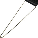 シャネル CHANEL マトラッセ チェーンウォレット AP0250 ブラック GD金具 ラムスキン レディース 長財布