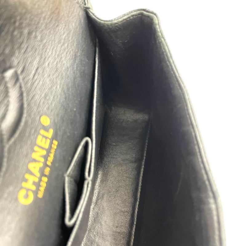 シャネル CHANEL マトラッセ23 A01113 12番台 ブラック GD金具 キャビアスキン レディース ショルダーバッグ