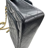 シャネル CHANEL マトラッセ23 A01113 12番台 ブラック GD金具 キャビアスキン レディース ショルダーバッグ