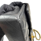 シャネル CHANEL マトラッセ23 A01113 12番台 ブラック GD金具 キャビアスキン レディース ショルダーバッグ