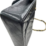 シャネル CHANEL マトラッセ23 A01113 12番台 ブラック GD金具 キャビアスキン レディース ショルダーバッグ