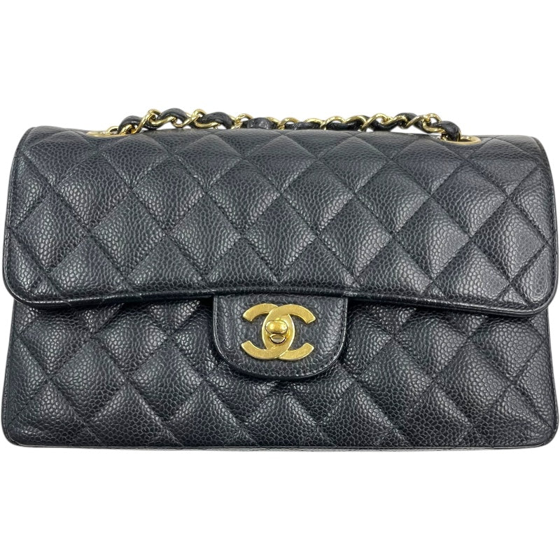 シャネル CHANEL マトラッセ23 A01113 12番台 ブラック GD金具 キャビアスキン レディース ショルダーバッグ