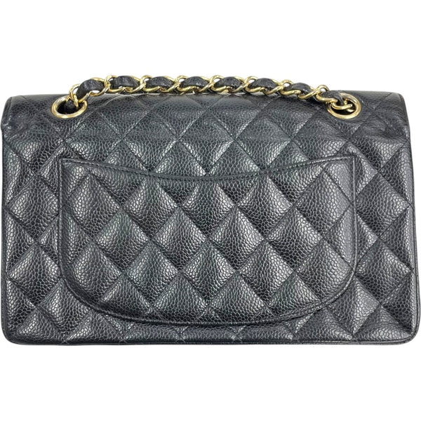 シャネル CHANEL マトラッセ23 A01113 12番台 ブラック GD金具 キャビアスキン レディース ショルダーバッグ