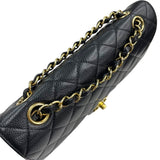 シャネル CHANEL マトラッセ23 A01113 12番台 ブラック GD金具 キャビアスキン レディース ショルダーバッグ