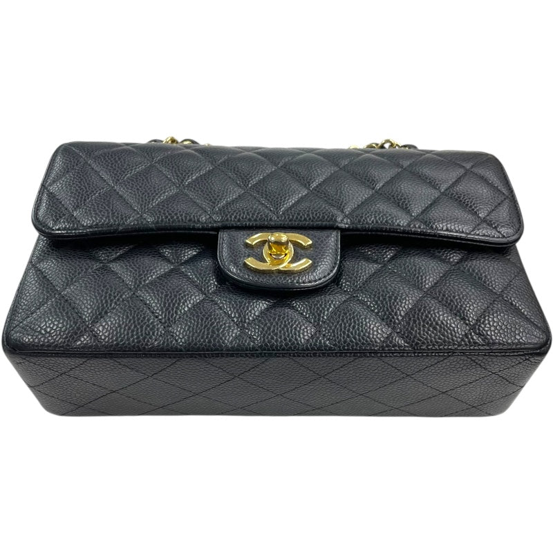 シャネル CHANEL マトラッセ23 A01113 12番台 ブラック GD金具 キャビアスキン レディース ショルダーバッグ