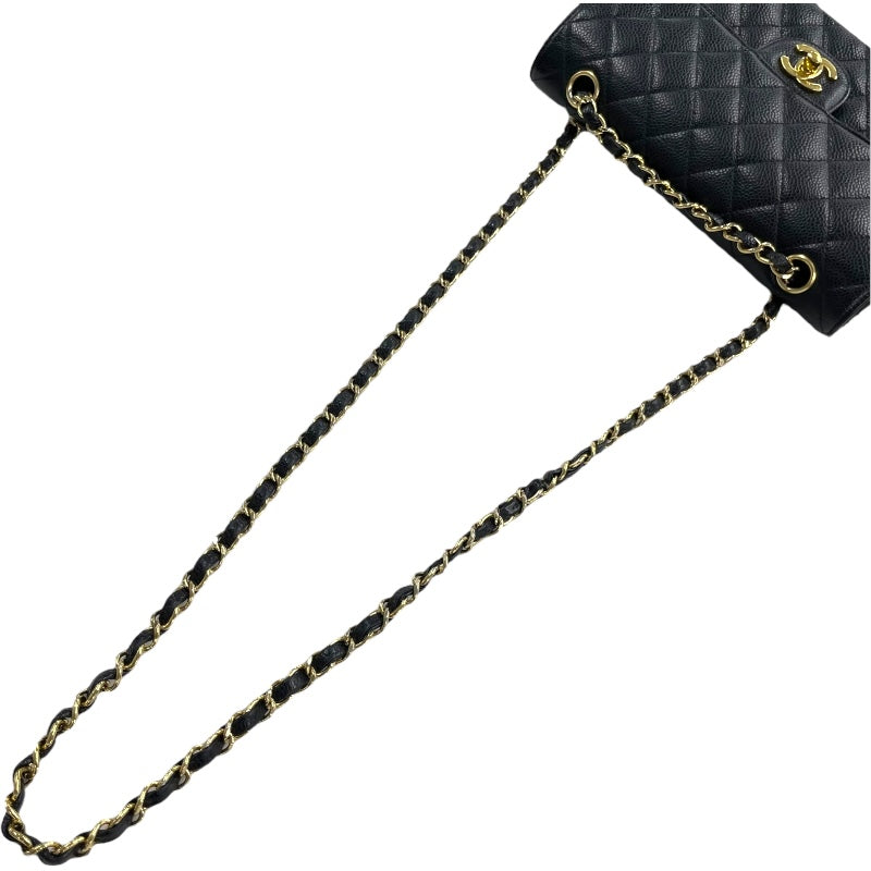 シャネル CHANEL マトラッセ23 A01113 12番台 ブラック GD金具 キャビアスキン レディース ショルダーバッグ