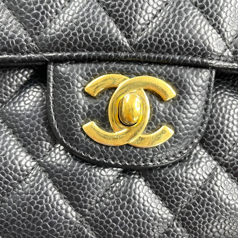 シャネル CHANEL マトラッセ23 A01113 12番台 ブラック GD金具 キャビアスキン レディース ショルダーバッグ