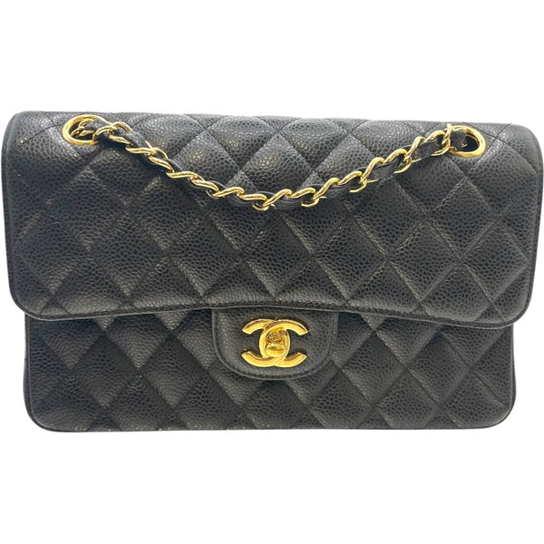 シャネル CHANEL マトラッセ23 A01113 ブラック GD金具 キャビアスキン レディース ショルダーバッグ