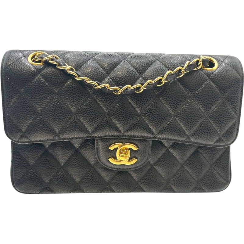 シャネル CHANEL マトラッセ23 A01113 ブラック GD金具 キャビアスキン レディース ショルダーバッグ