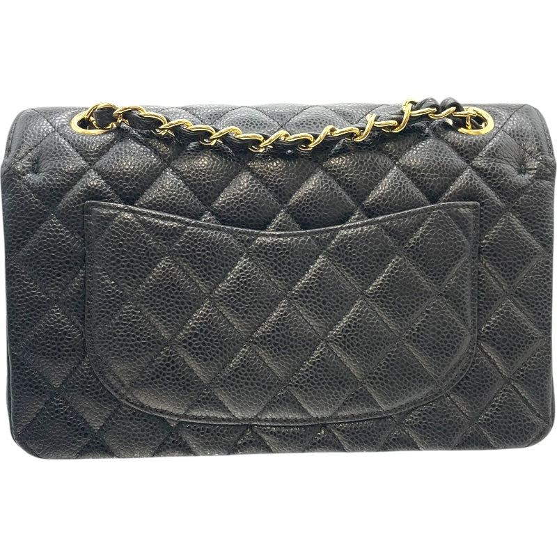 シャネル CHANEL マトラッセ23 A01113 ブラック GD金具 キャビアスキン レディース ショルダーバッグ