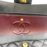 シャネル CHANEL マトラッセ23 A01113 ブラック GD金具 キャビアスキン レディース ショルダーバッグ