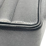 シャネル CHANEL マドモアゼル チェーンショルダーバッグ ブラック キャビアスキン レディース ショルダーバッグ