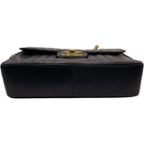 シャネル CHANEL マドモアゼル チェーンショルダーバッグ ブラック キャビアスキン レディース ショルダーバッグ