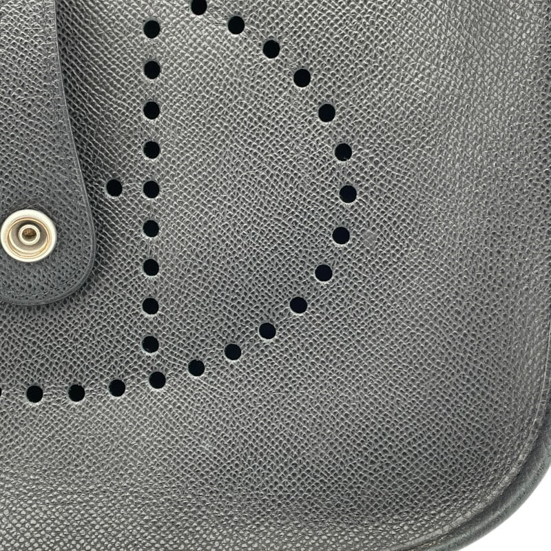 エルメス HERMES エヴリン2 PM □J刻 ブラック SV金具 エプソン レディース ショルダーバッグ