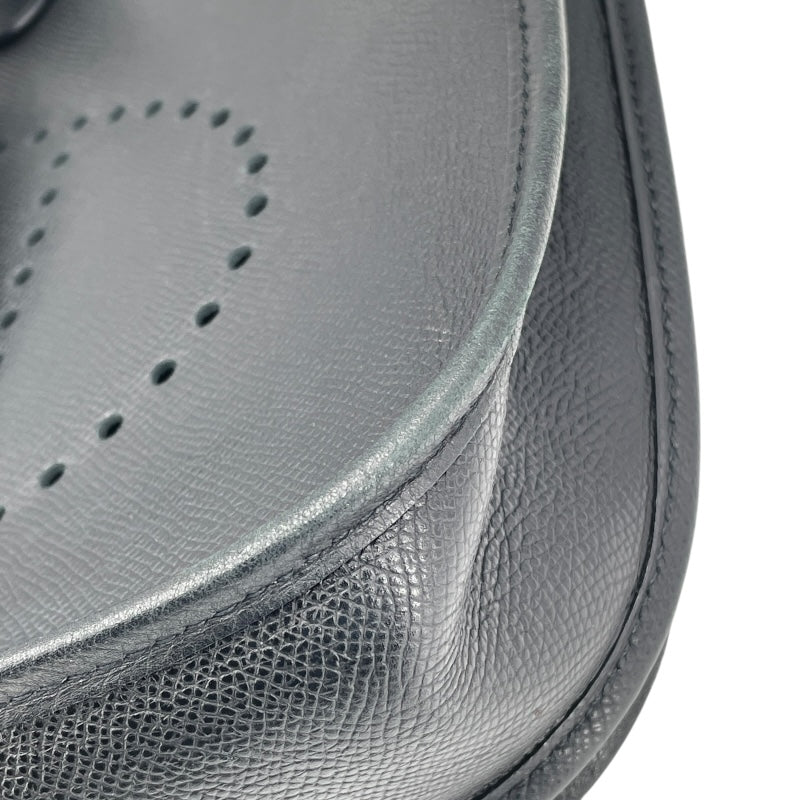 エルメス HERMES エヴリン2 PM □J刻 ブラック SV金具 エプソン レディース ショルダーバッグ