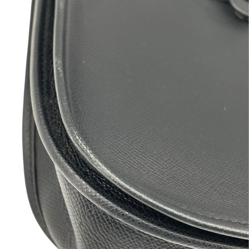 エルメス HERMES エヴリン2 PM □J刻 ブラック SV金具 エプソン レディース ショルダーバッグ