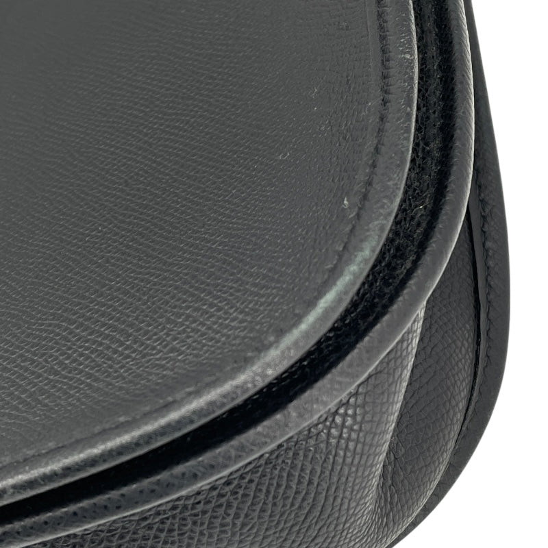 エルメス HERMES エヴリン2 PM □J刻 ブラック SV金具 エプソン レディース ショルダーバッグ