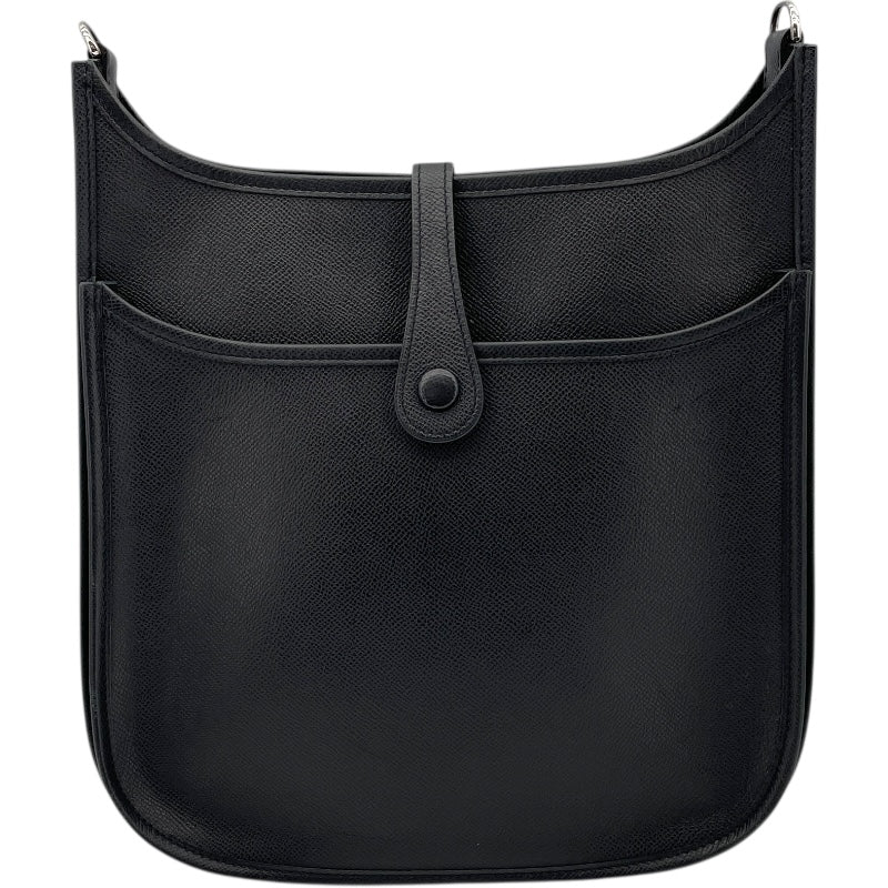 エルメス HERMES エヴリン2 PM □J刻 ブラック SV金具 エプソン レディース ショルダーバッグ