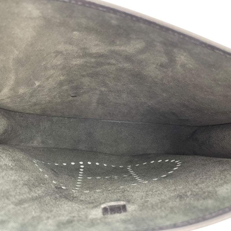 エルメス HERMES エヴリン2 PM □J刻 ブラック SV金具 エプソン レディース ショルダーバッグ