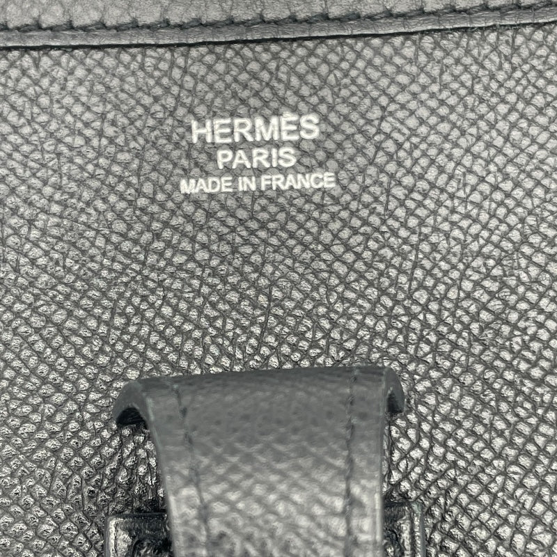 エルメス HERMES エヴリン2 PM □J刻 ブラック SV金具 エプソン レディース ショルダーバッグ
