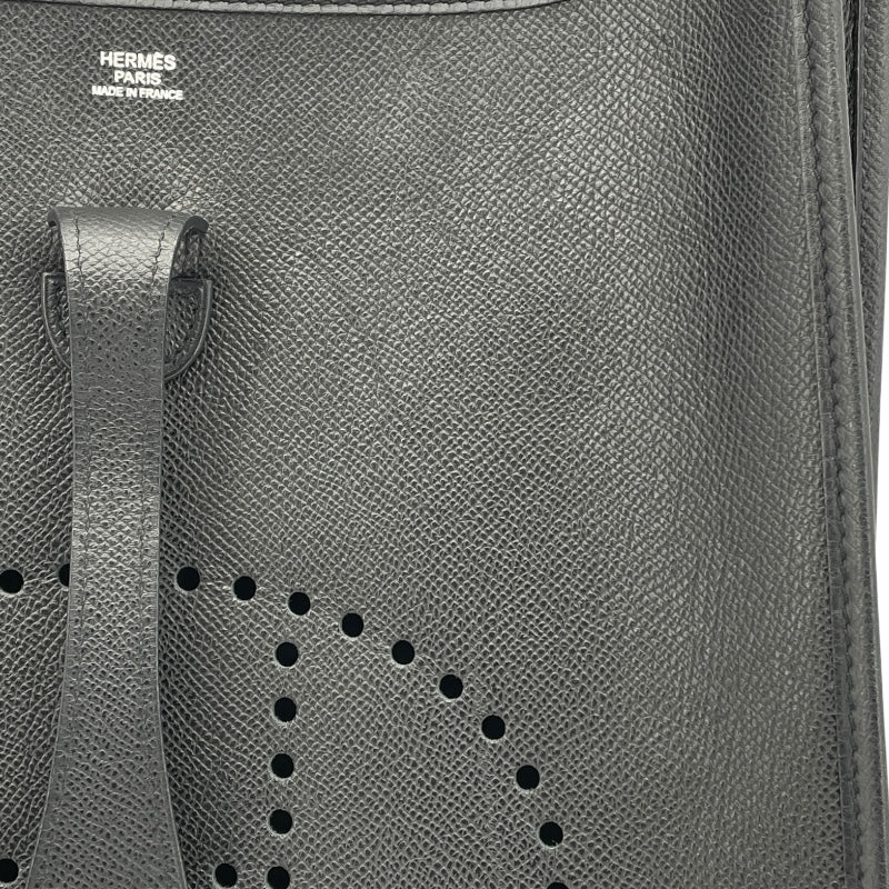 エルメス HERMES エヴリン2 PM □J刻 ブラック SV金具 エプソン レディース ショルダーバッグ