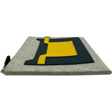 エルメス HERMES トゥードゥ29 D刻 ブルーインディゴ/ライトグレー/ジョーヌナブル/SV フェルト･エプソン メンズ クラッチバッグ