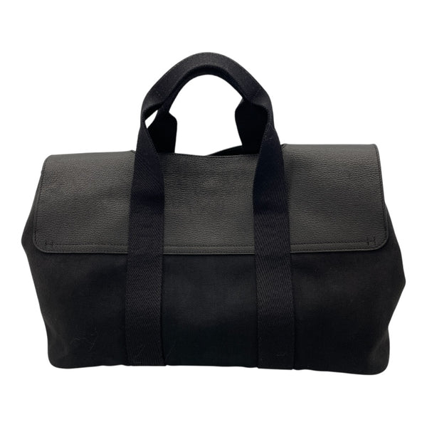 エルメス HERMES ヴァルパラインPM □J刻 ブラック SV金具 トワル レディース ハンドバッグ